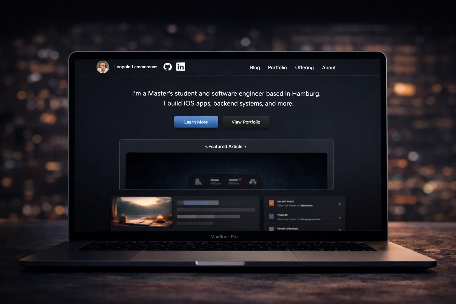 Thumbnail for Building my website with Astro