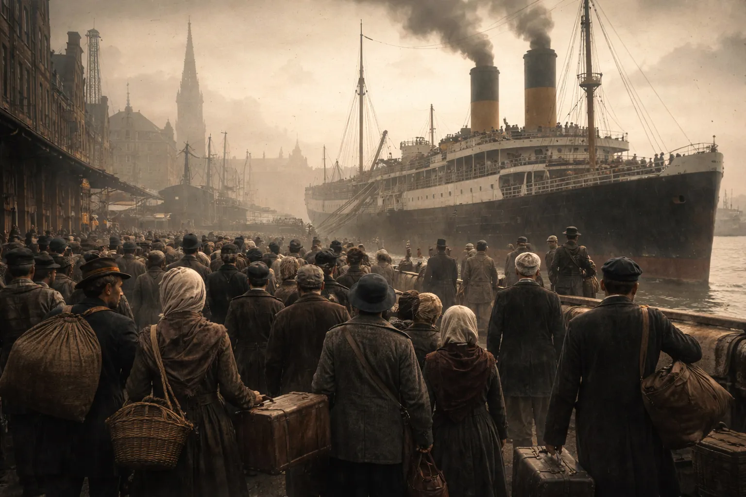 Thumbnail for The Orthodox Jews On Their Way To America